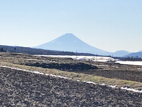 原村からの富士山