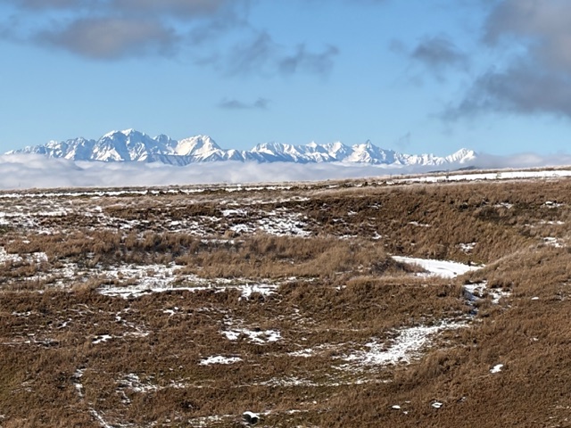 霧ヶ峰からの北アルプス
