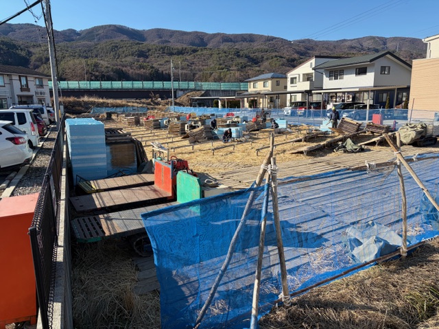 元日の天出し風景